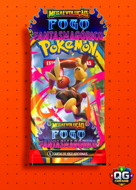 (PT-BR) Booster Avulso - Megaevolução 2 - Fogo Fantasmagórico