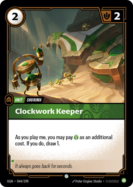 Clockwork keeper (#044)