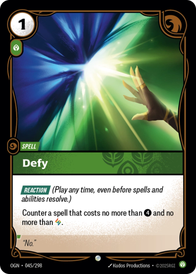 Defy (#045)