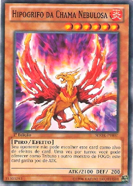 Hipogrifo da Chama Nebulosa│Hazy Flame Hyppogrif