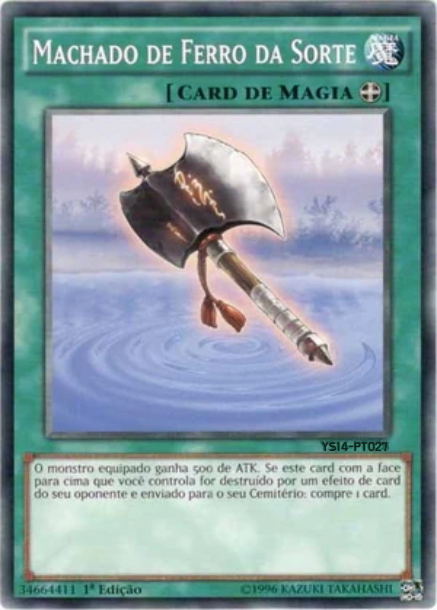 Machado de Ferro da Sorte│Lucky Iron Axe