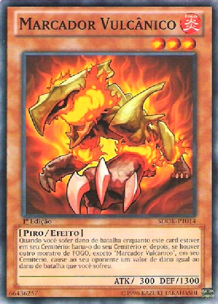 Marcador Vulcânico│Volcanic Counter