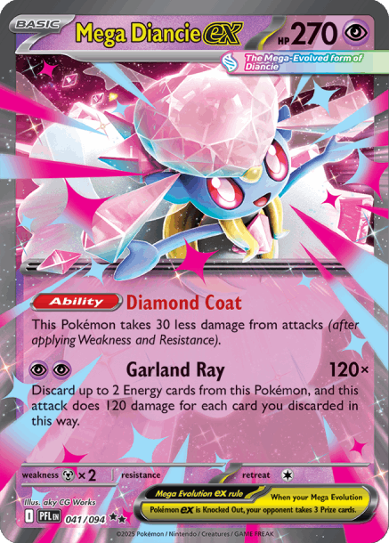 Mega Diancie ex (041/094)