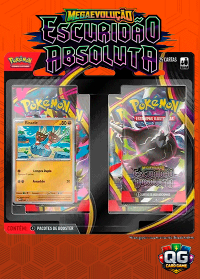 (PT-BR) Blister Quadrúplo Megaevolução 05 - Escuridão absoluta