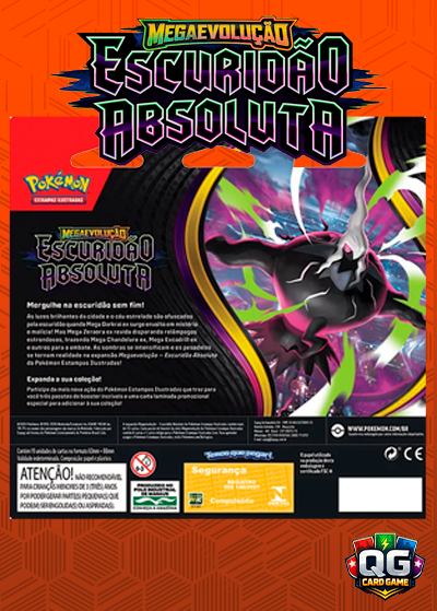 (PT-BR) Blister Quadrúplo Megaevolução 05 - Escuridão absoluta - Imagem 2