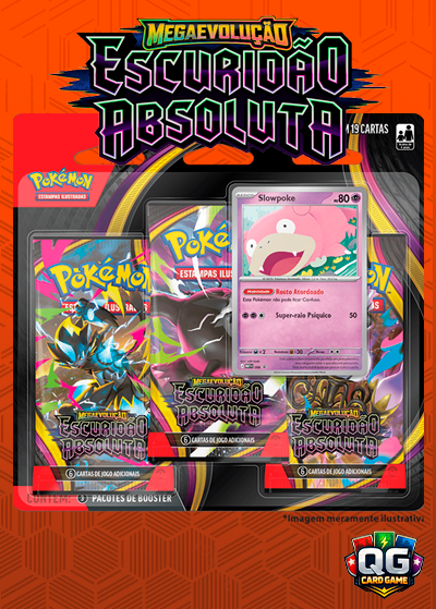 (PT-BR) Blister Triplo Megaevolução 05 - Escuridão absoluta