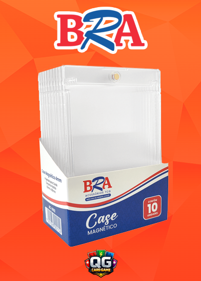 Case Magnético 4mm Cards BRA - 10 Unidades
